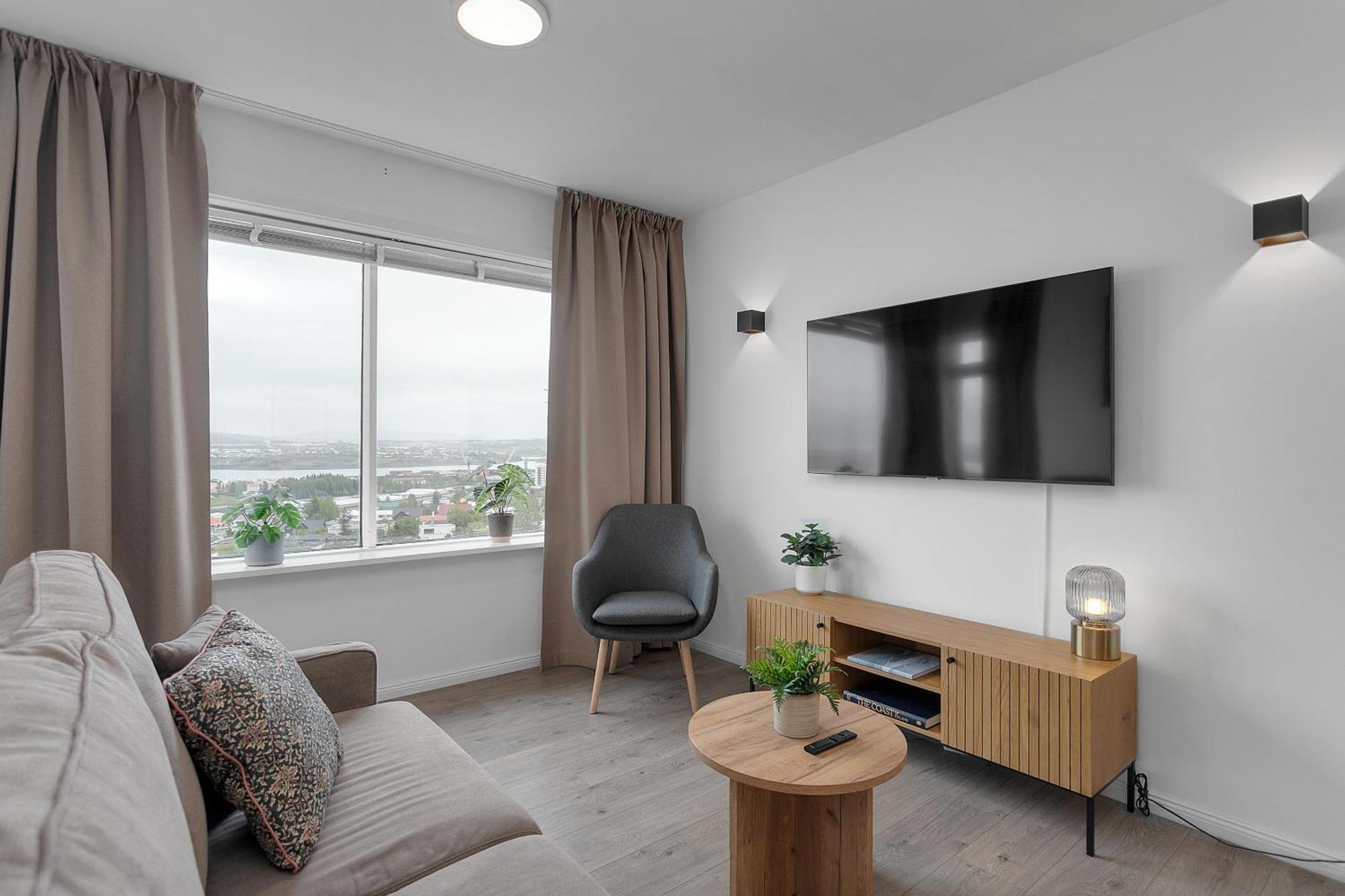 Lovely 1 Bedroom Apartment - Perfect Panorama View Рейкьявик Экстерьер фото